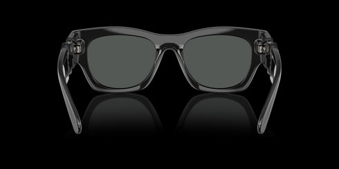 VERSACE 0ve4479u 52 Black W/ Dark Grey Accessories